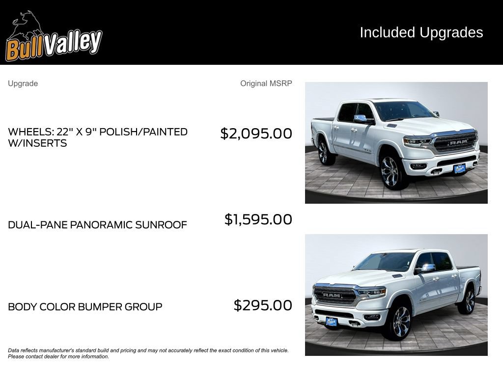 Used 2023 RAM 1500 Limited w/ Body Color Bumper Group AWD/4WD image 10