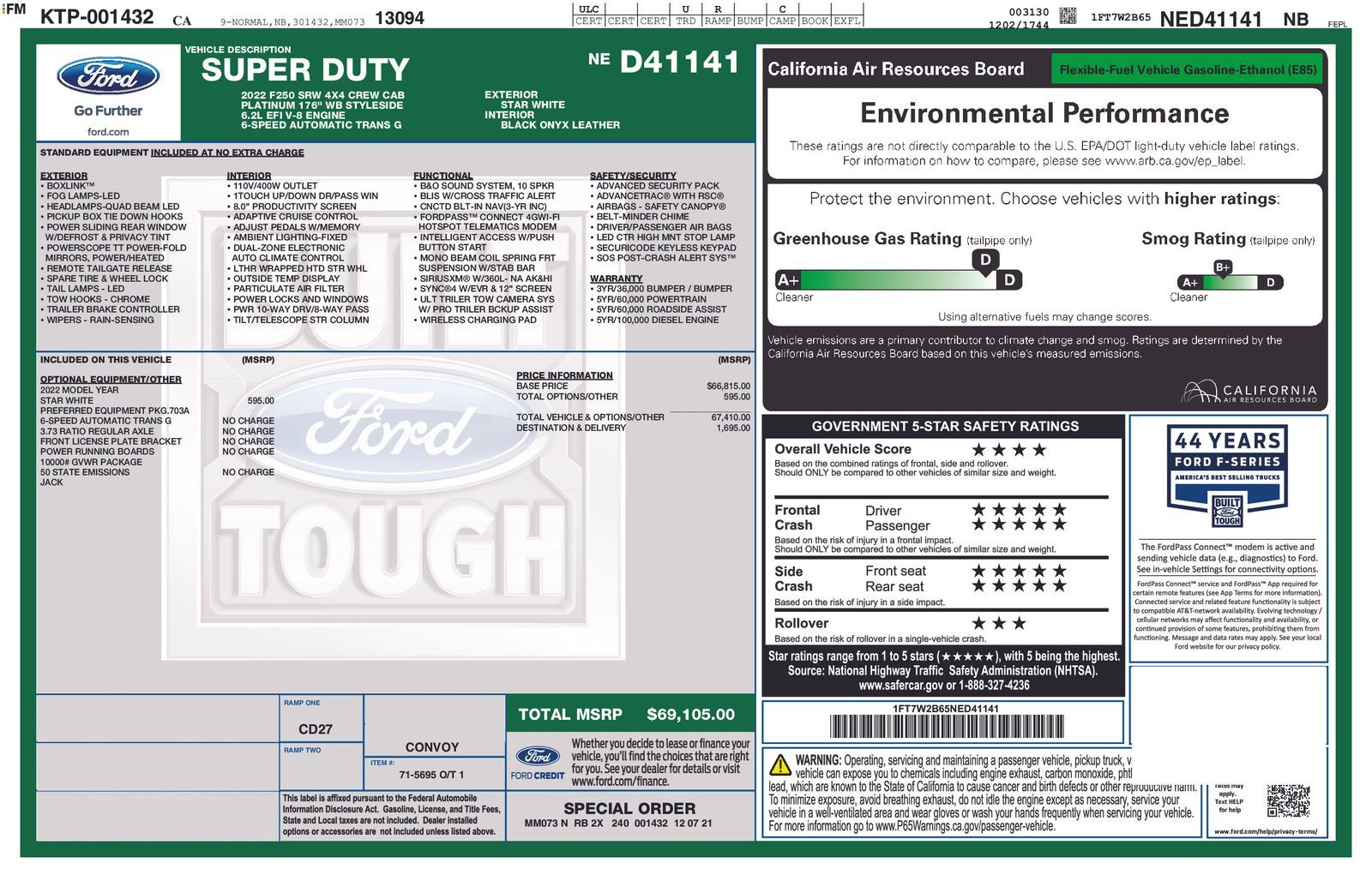 Used 2022 Ford F250 Platinum image 29