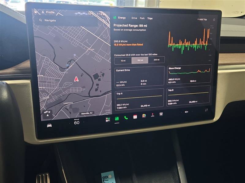 Used 2022 Tesla Model X AWD/4WD image 3