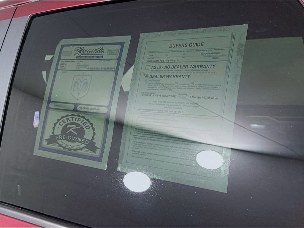 Used 2022 RAM 2500 Big Horn w/ Level C Equiment Group image 36