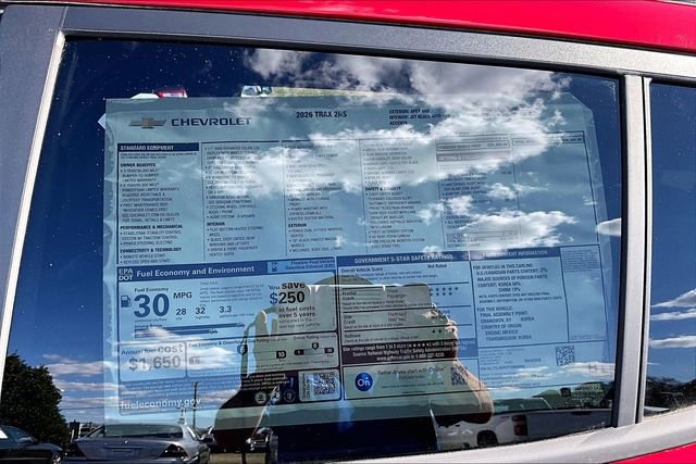 New 2026 Chevrolet Trax RS image 13