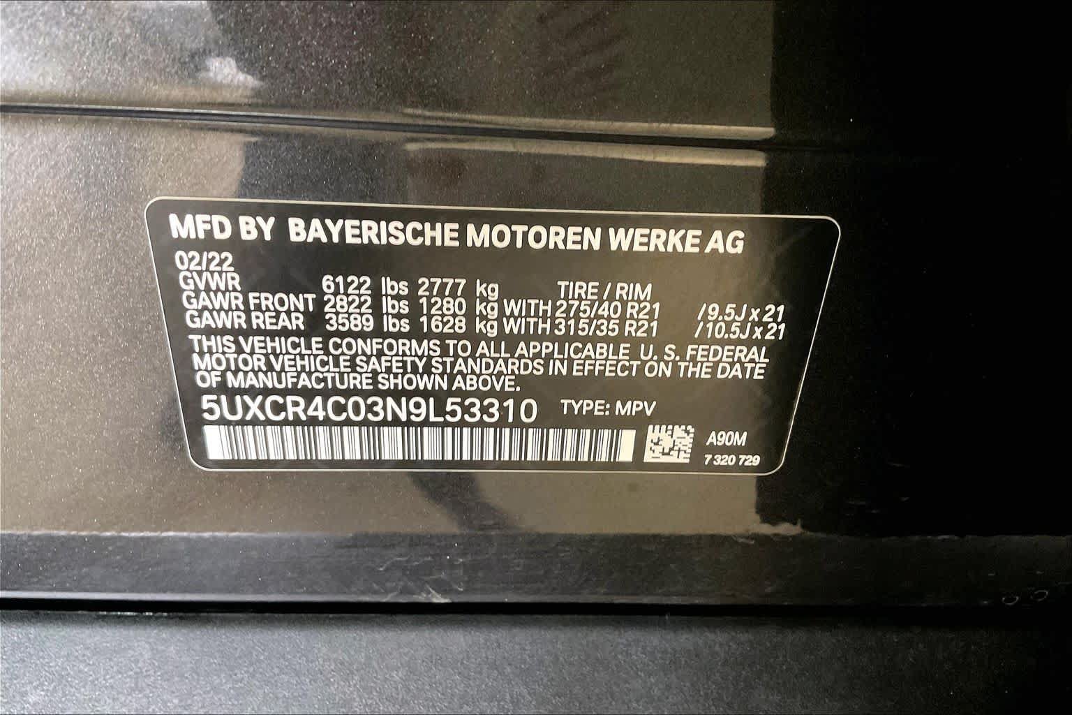 Used 2022 BMW X5 sDrive40i w/ Premium Package RWD image 32