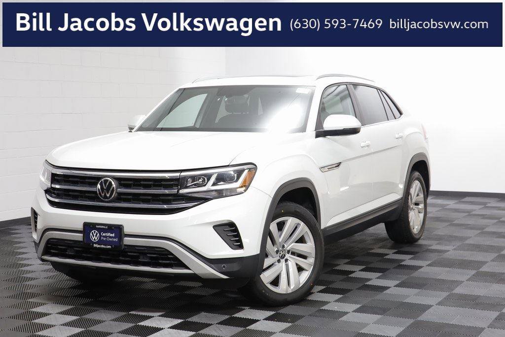 Used 2022 Volkswagen Atlas Cross Sport SE w/ Panoramic Sunroof Package