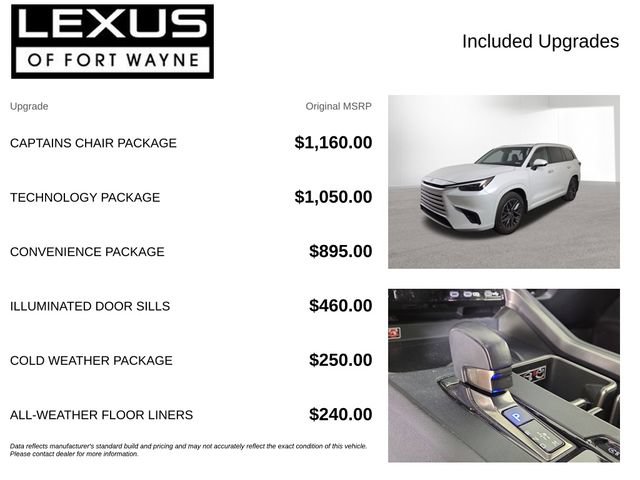 Used 2024 Lexus TX 350 AWD w/ Captains Chair Package image 4
