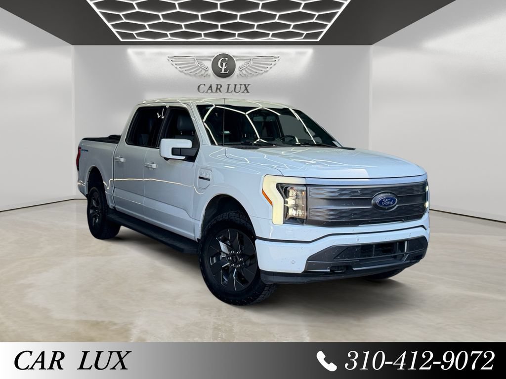 Used 2023 Ford F150 Lightning Lariat w/ Tow Technology Package AWD/4WD image 7