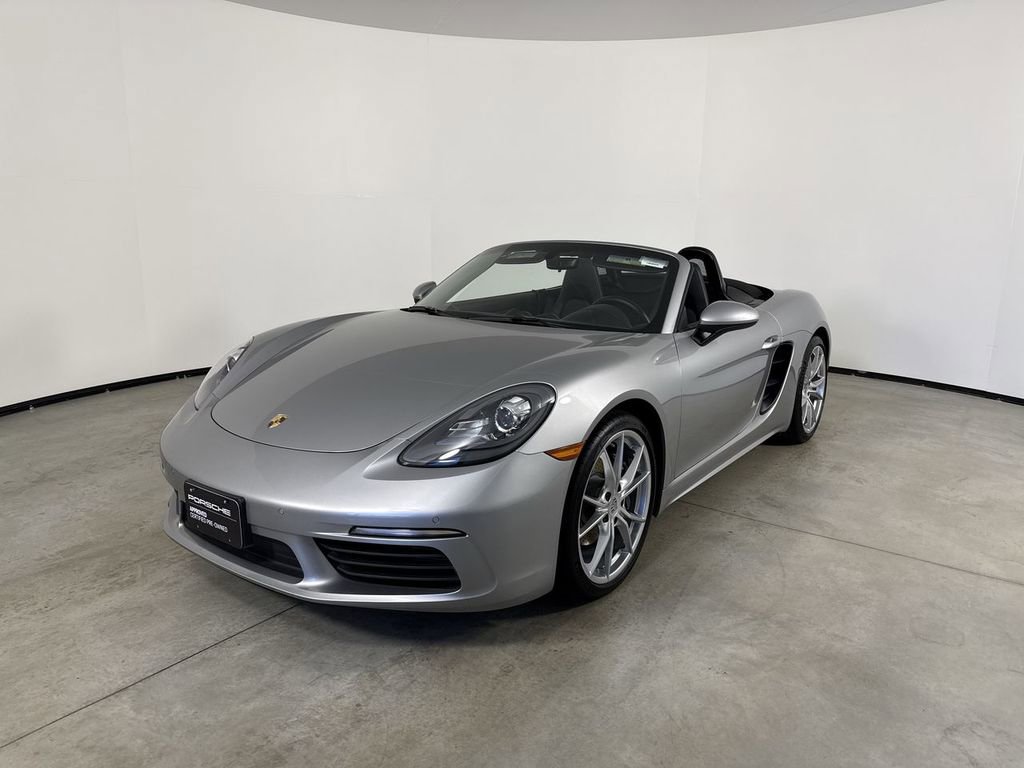 Certified 2018 Porsche 718 Boxster