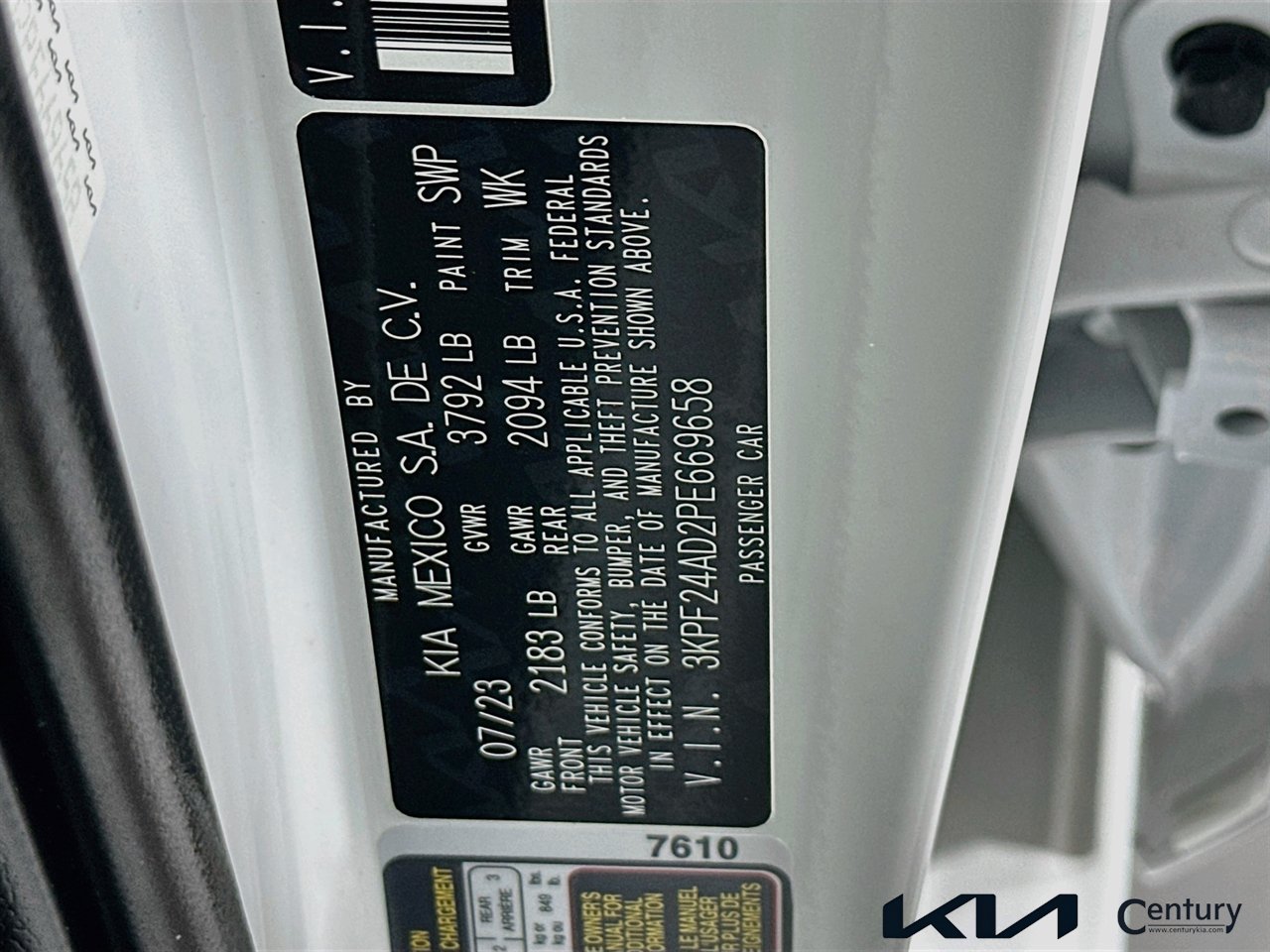 Certified 2023 Kia Forte LXS w/ LXS Technology Package FWD image 29