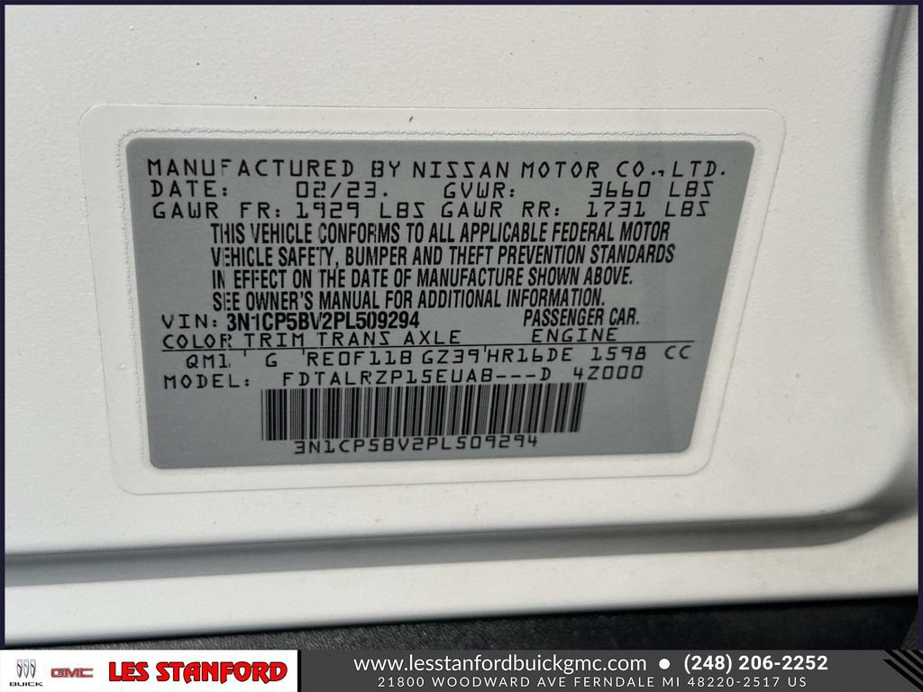 Used 2023 Nissan Kicks S FWD image 19