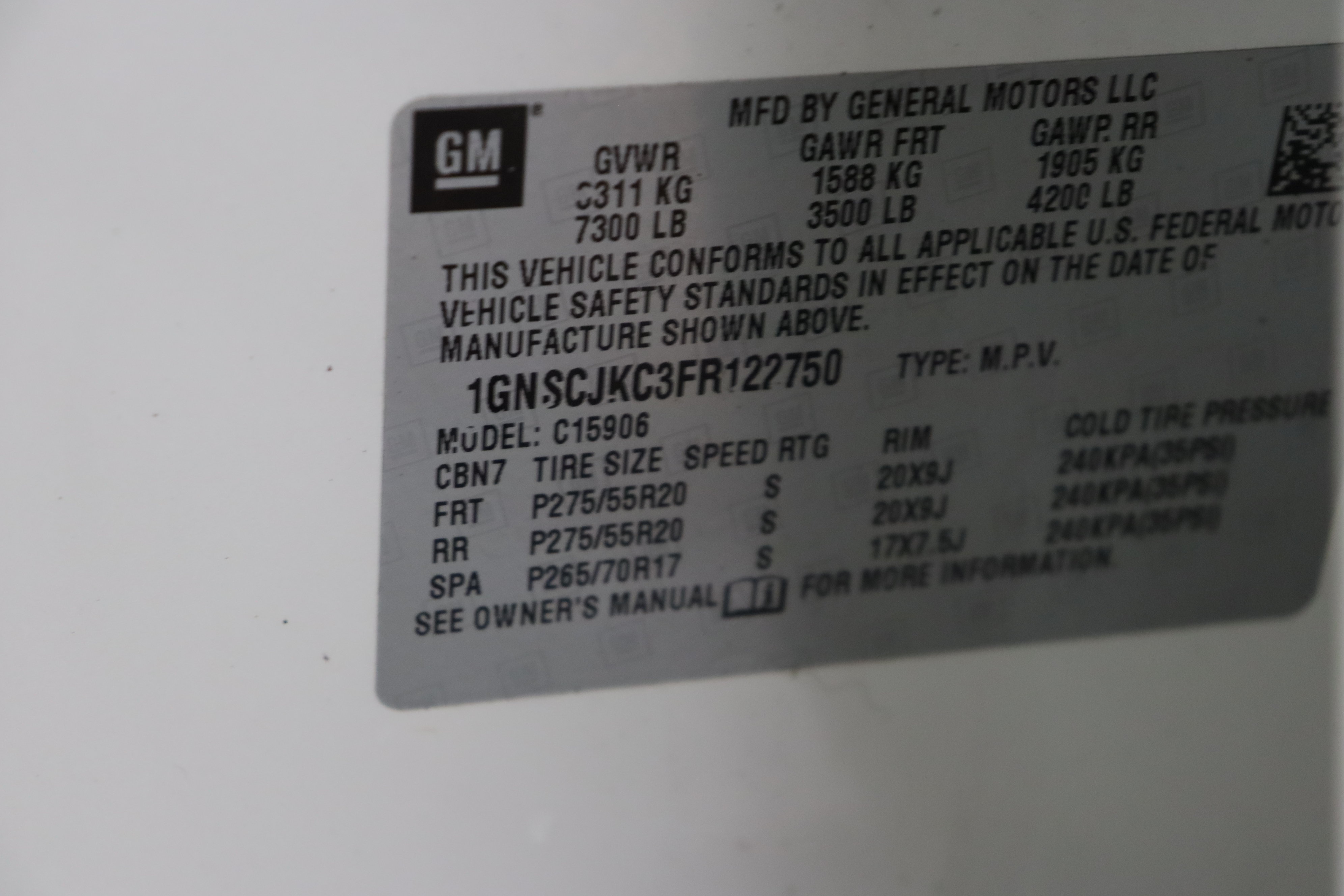 Used 2015 Chevrolet Suburban LT RWD image 41