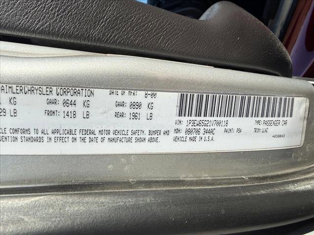 Used 2001 Plymouth Prowler RWD image 18