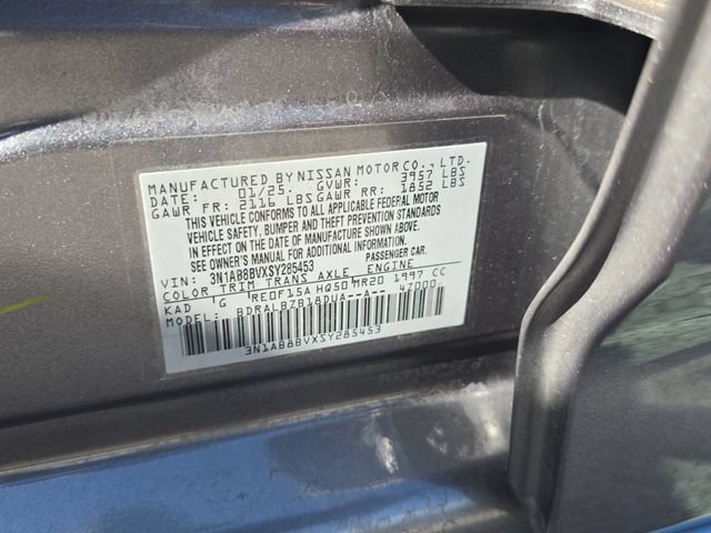 Certified 2025 Nissan Sentra S FWD image 33