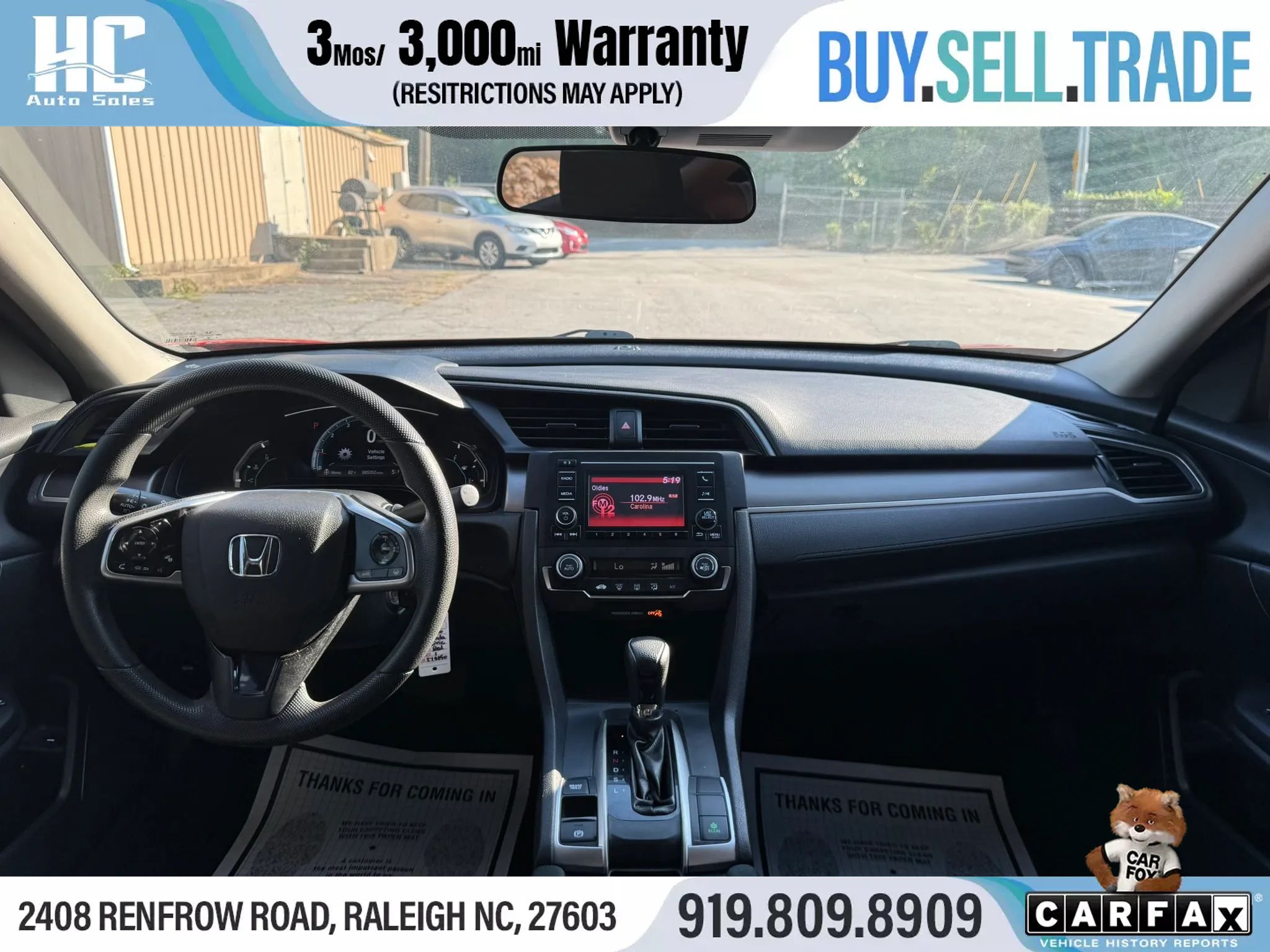 Used 2020 Honda Civic LX image 24