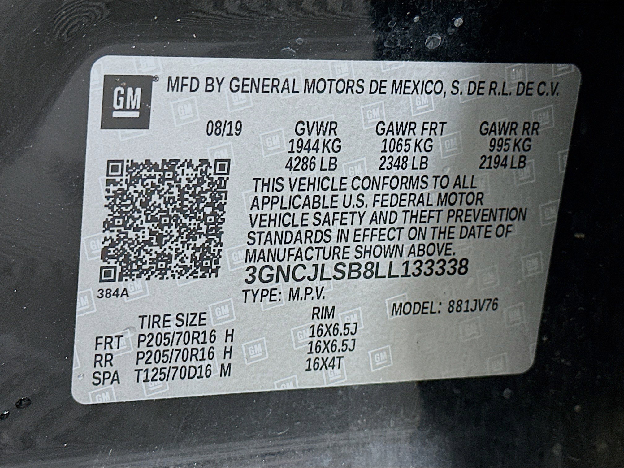 Used 2020 Chevrolet Trax LT w/ Driver Confidence Package image 12