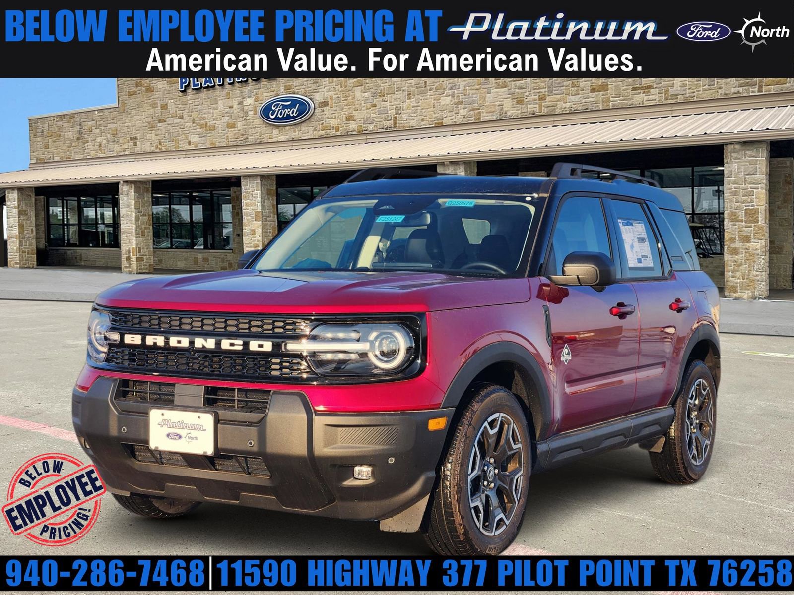 New 2025 Ford Bronco Sport Outer Banks w/ Outer Banks Tech Package+ AWD/4WD image 2