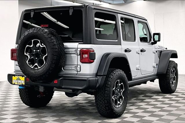 Used 2022 Jeep Wrangler Unlimited Rubicon 4xe w/ Cold Weather Group image 14