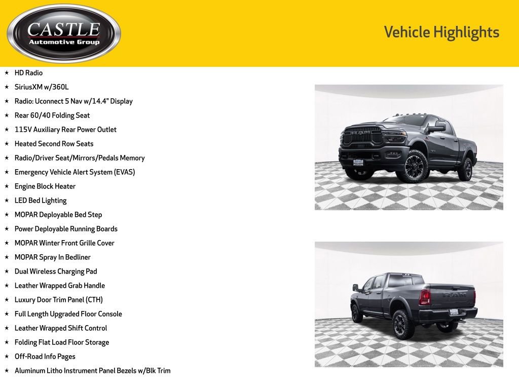 Used 2025 RAM 2500 Rebel w/ Rebel Level 2 Equipment Group image 11