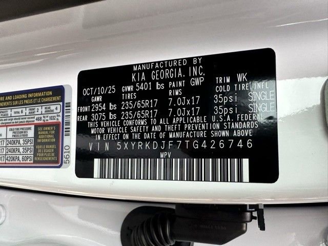 New 2026 Kia Sorento SX Prestige w/ Olive Brown Leather Package image 49