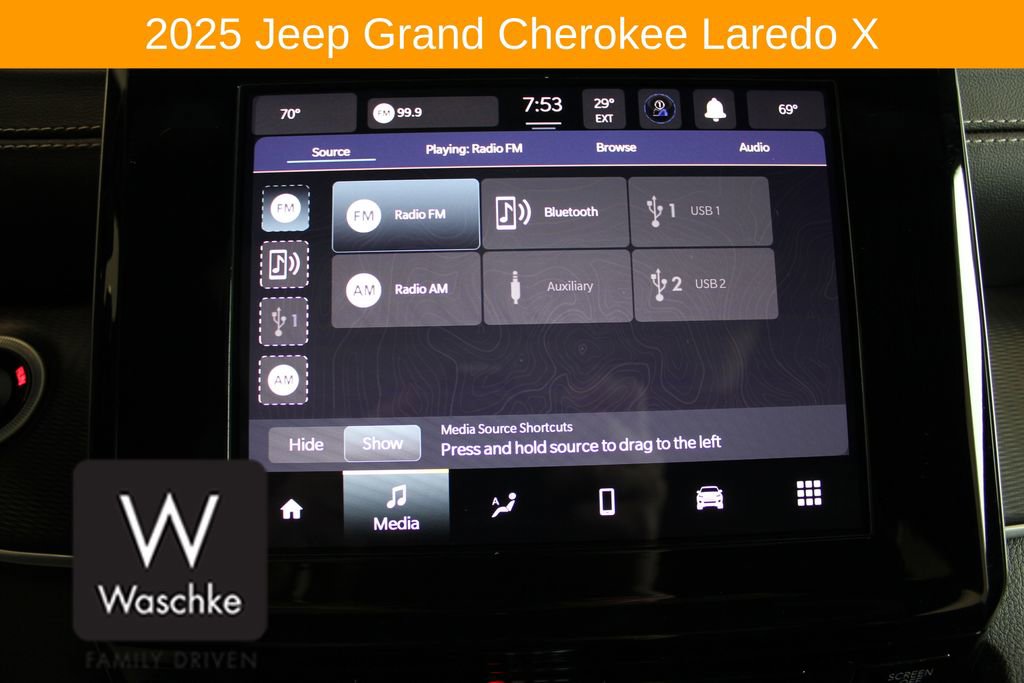 Used 2025 Jeep Grand Cherokee Laredo X w/ Trailer Tow Package AWD/4WD image 47