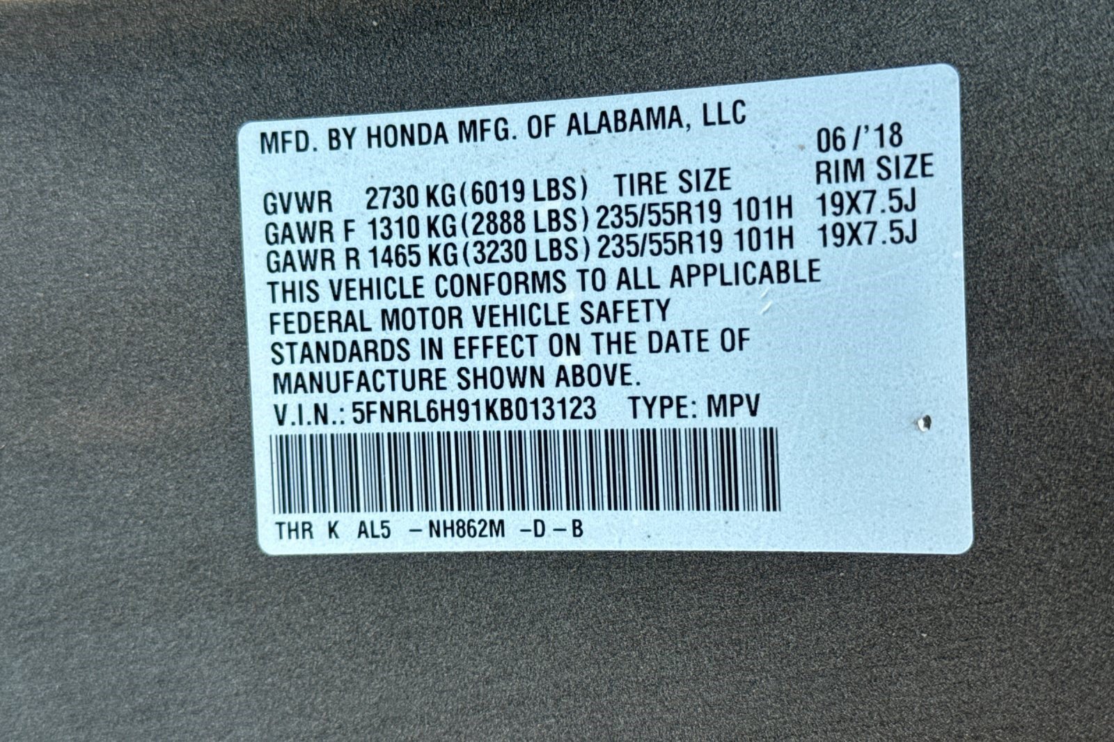 Used 2019 Honda Odyssey Elite image 29