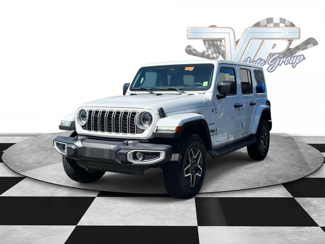 Used 2024 Jeep Wrangler Unlimited Sahara w/ Safety Group AWD/4WD image 3