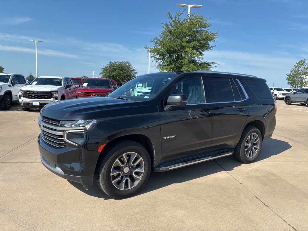 Used 2022 Chevrolet Tahoe LT w/ Luxury Package RWD image 1