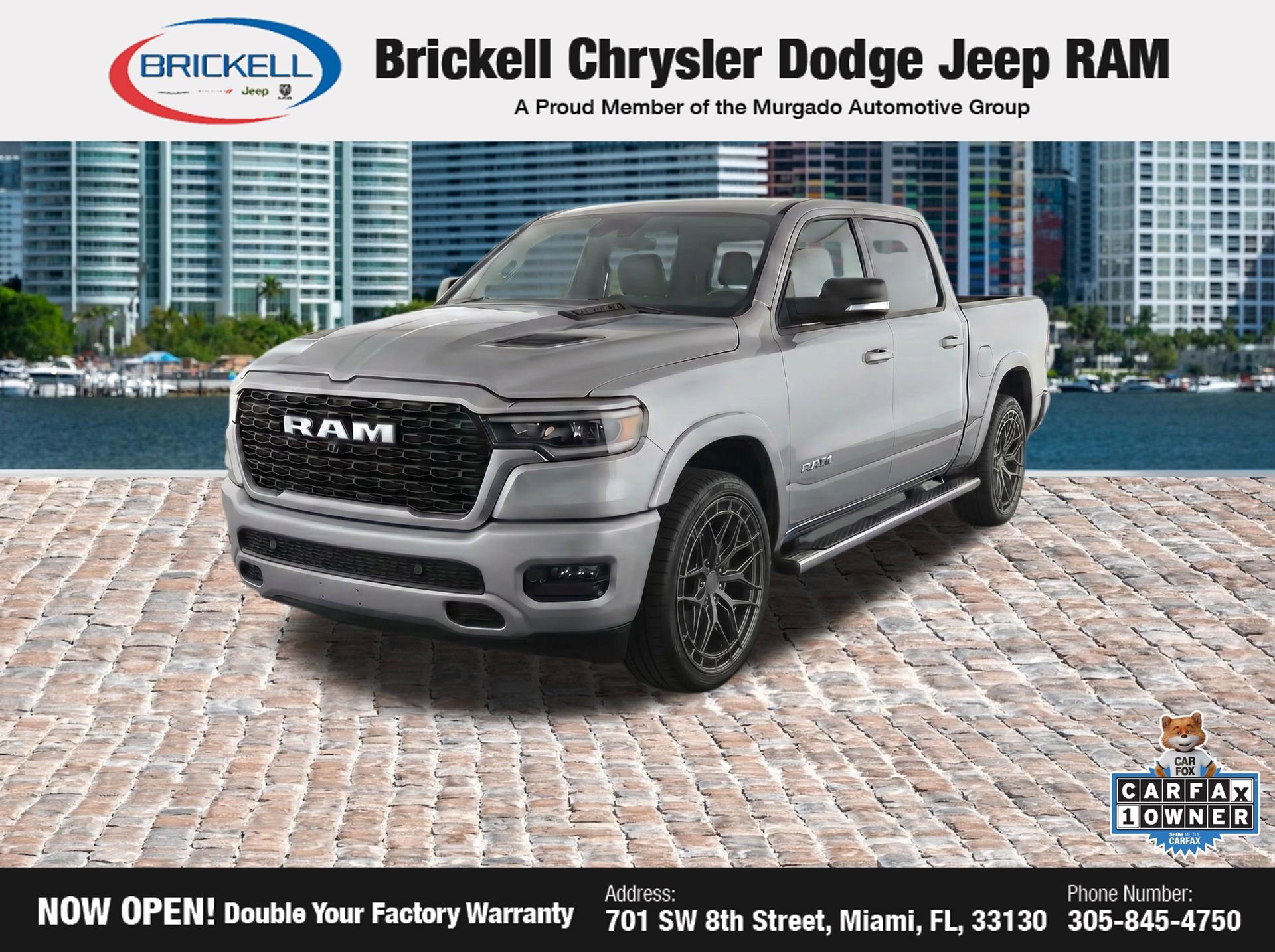 Used 2025 RAM 1500 Laramie w/ Sport Appearance Package AWD/4WD 360° Tour