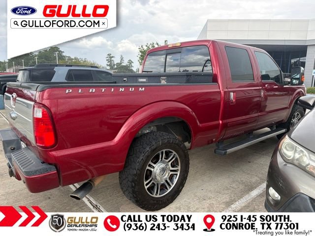 Used 2015 Ford F250 Platinum w/ FX4 Off-Road Package AWD/4WD image 3