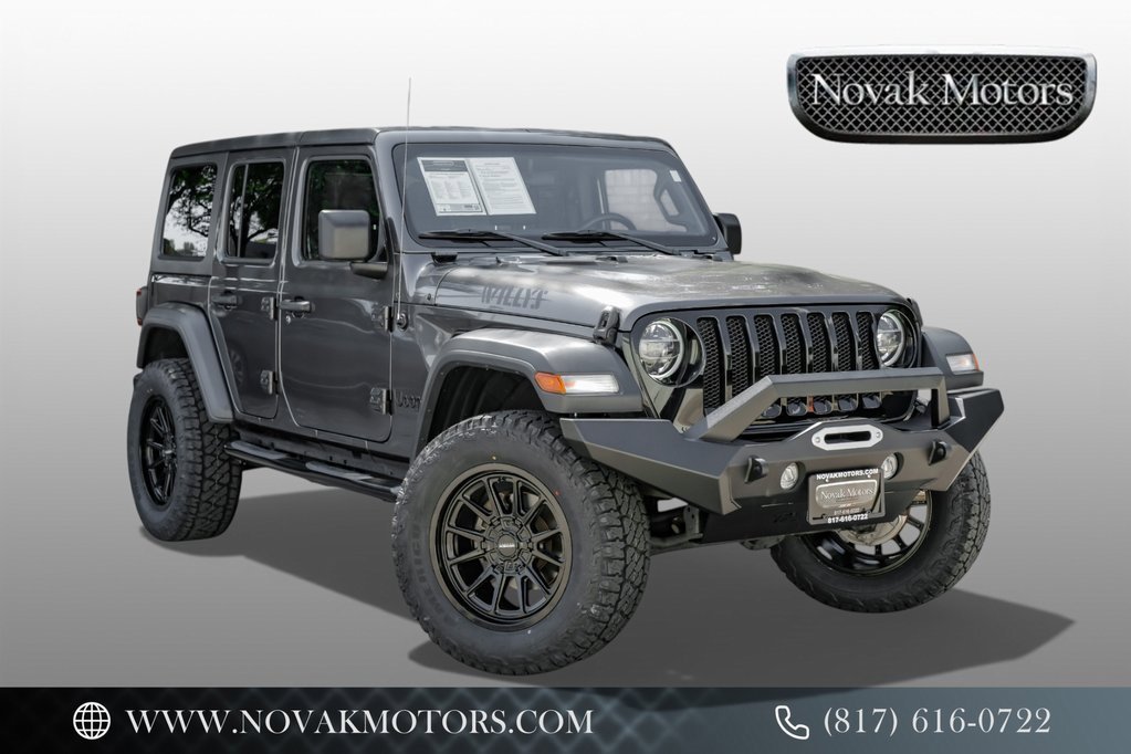 Used 2021 Jeep Wrangler Unlimited Sport image 1
