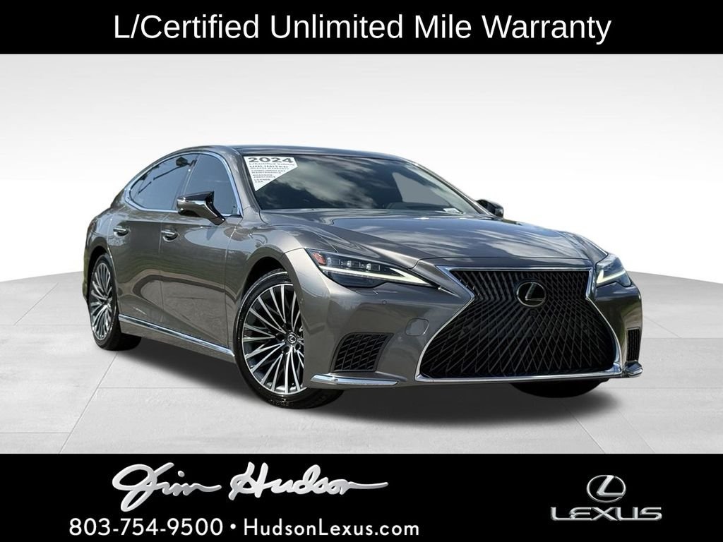 Certified 2024 Lexus LS 500 w/ Luxury Package RWD image 1