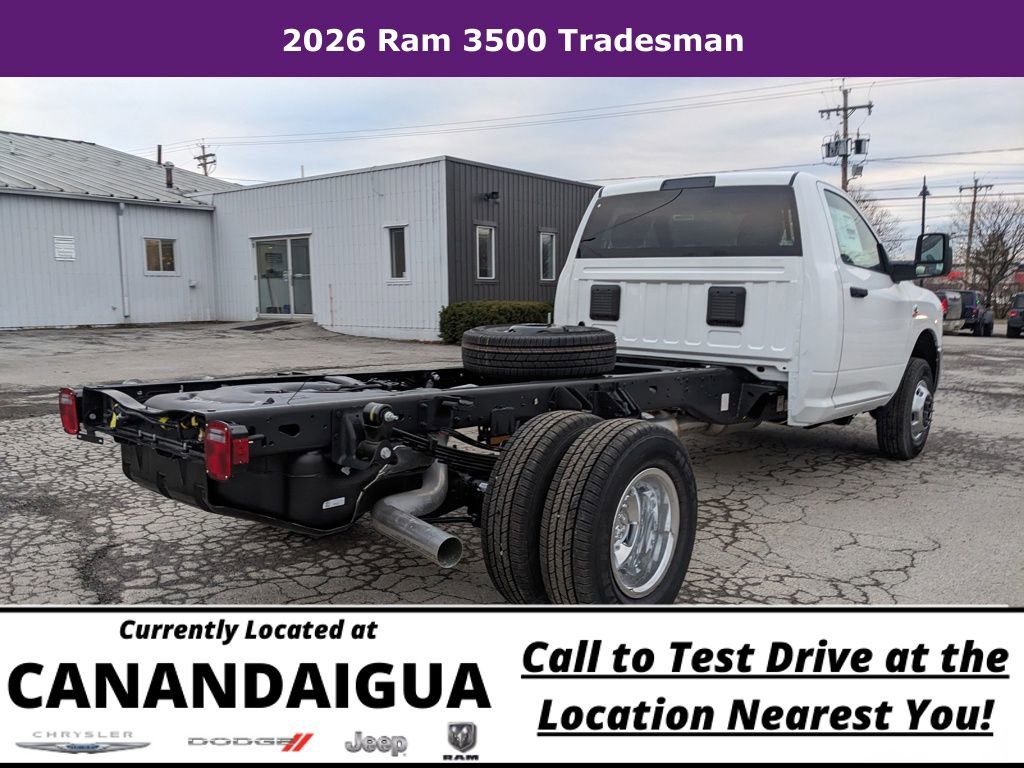 New 2026 RAM 3500 Tradesman w/ Chrome Appearance Group A AWD/4WD image 8