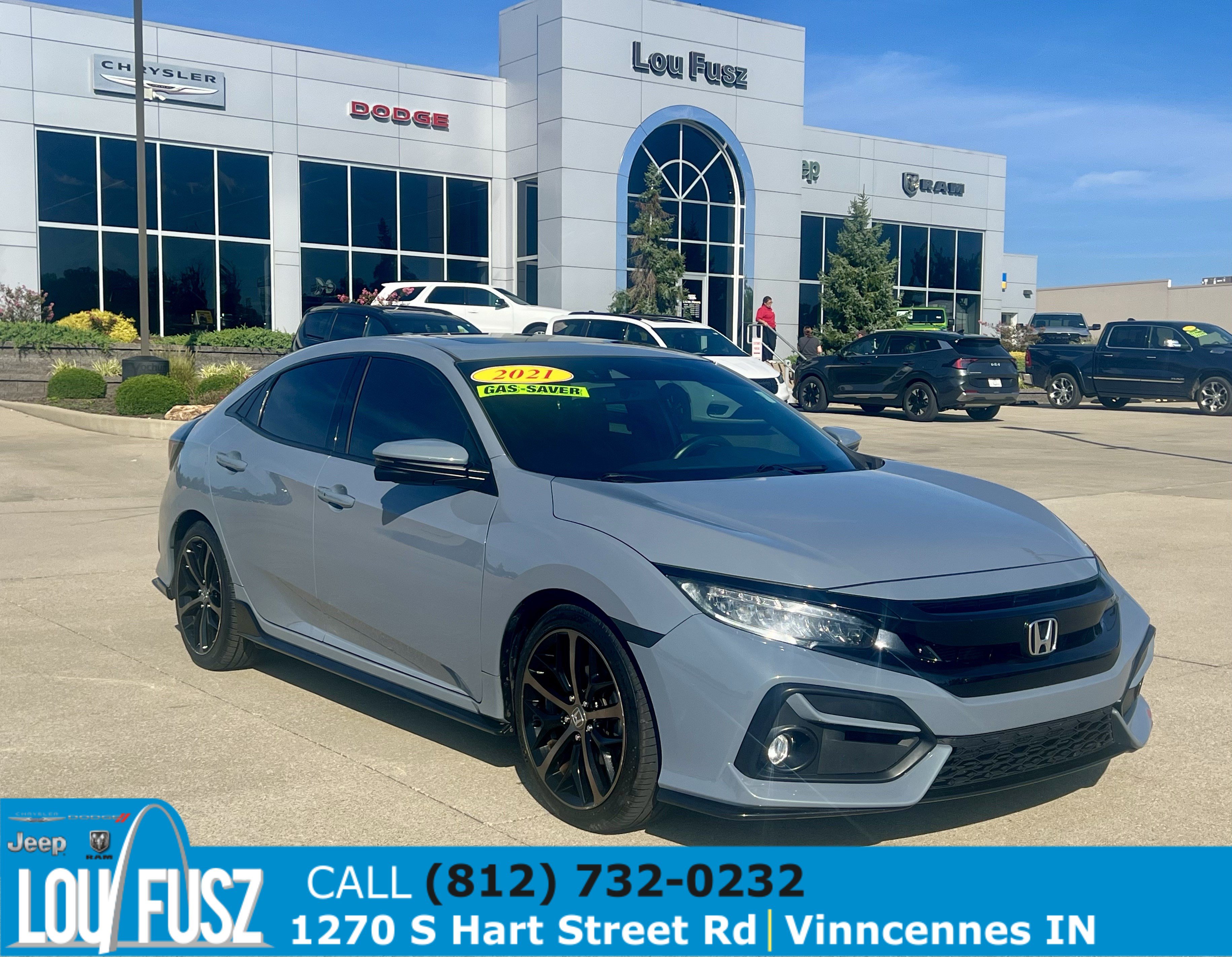 Used 2021 Honda Civic Sport Touring image 1