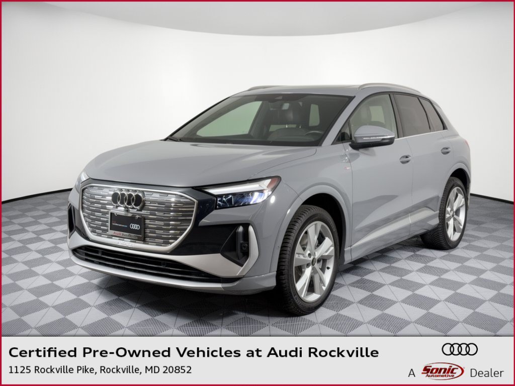 Certified 2023 Audi Q4 e-tron Premium Plus w/ Premium Plus AWD/4WD image 1
