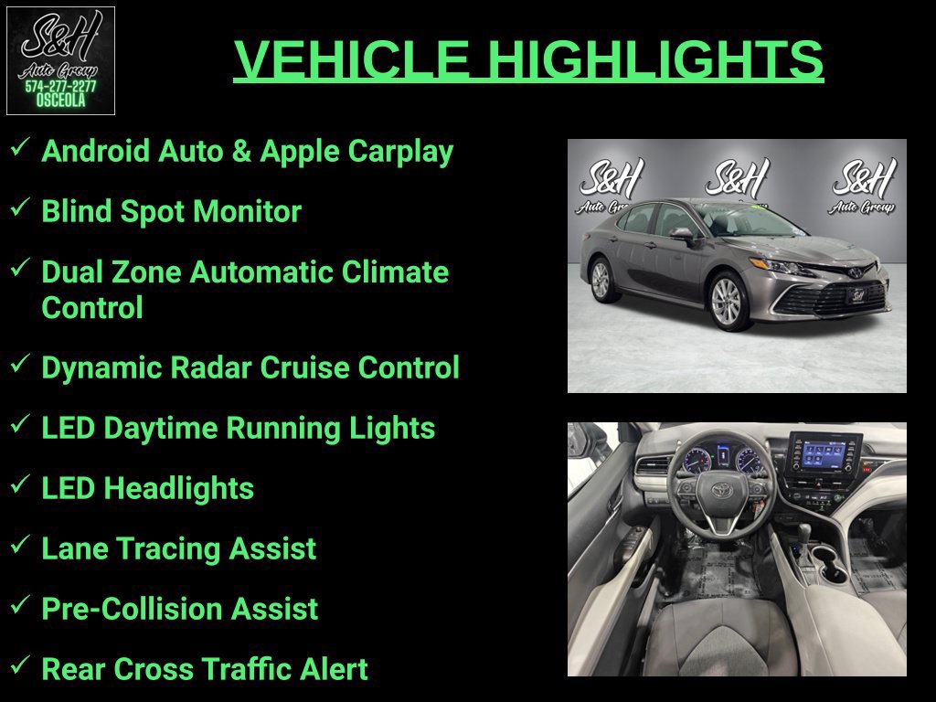 Used 2024 Toyota Camry LE FWD image 3