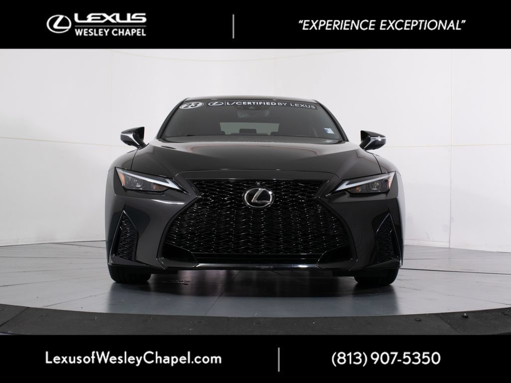 Certified 2023 Lexus IS 350 F Sport w/ Navigation Package RWD image 9