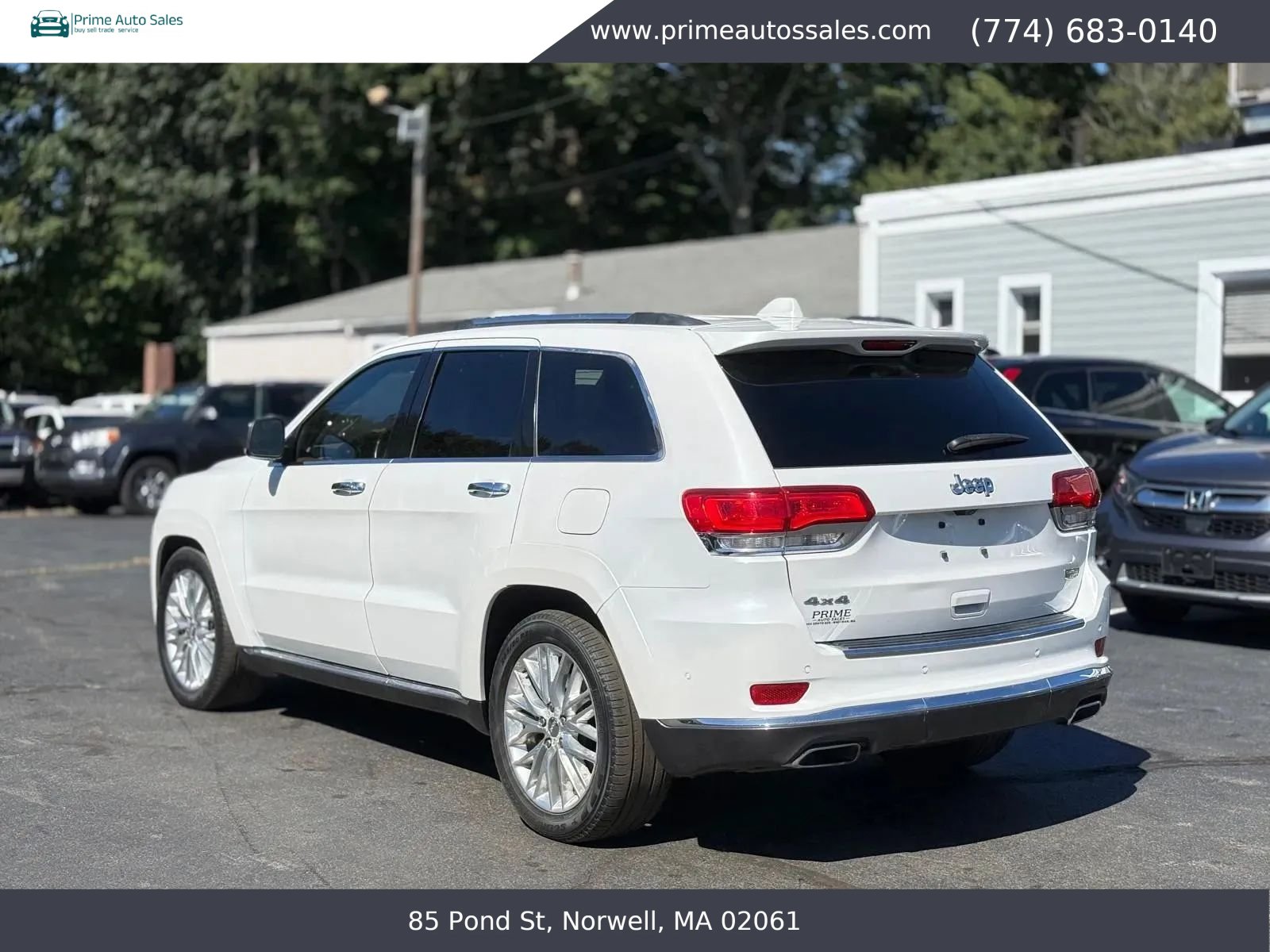 Used 2017 Jeep Grand Cherokee Summit AWD/4WD image 7