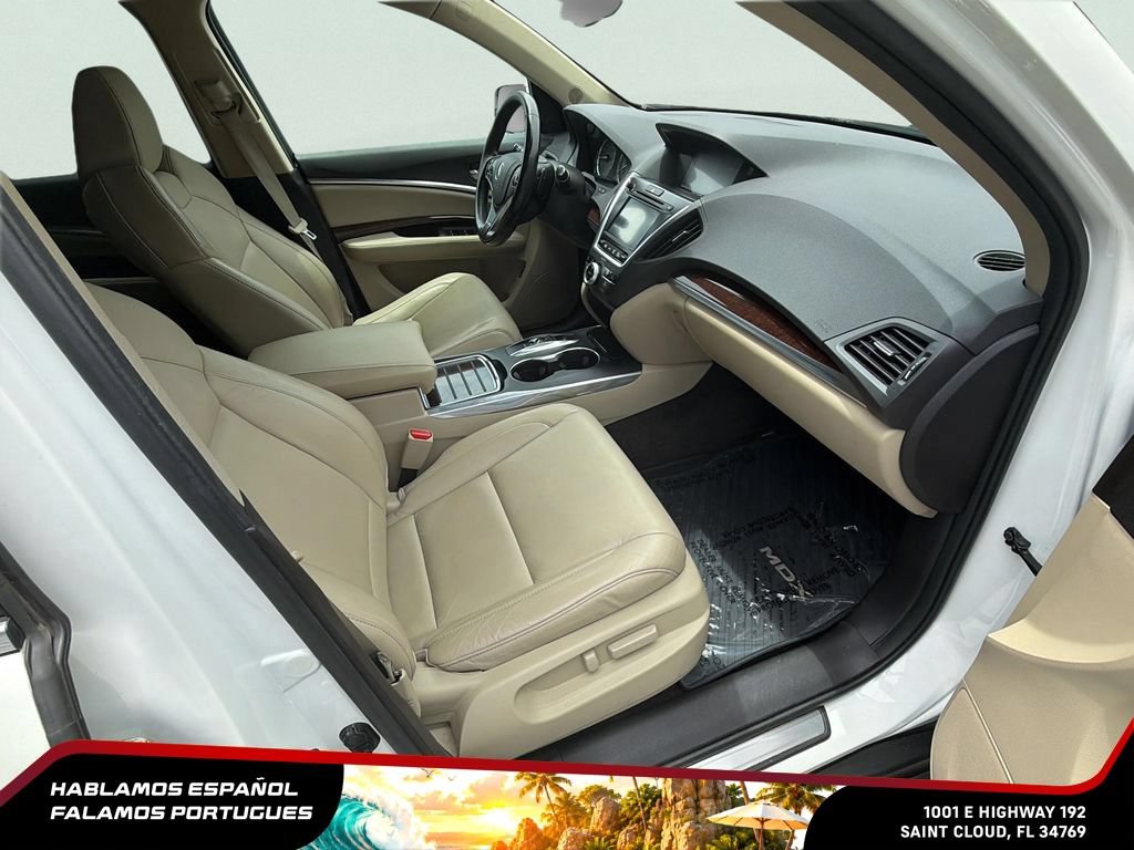 Used 2017 Acura MDX w/ Technology Package AWD/4WD image 16