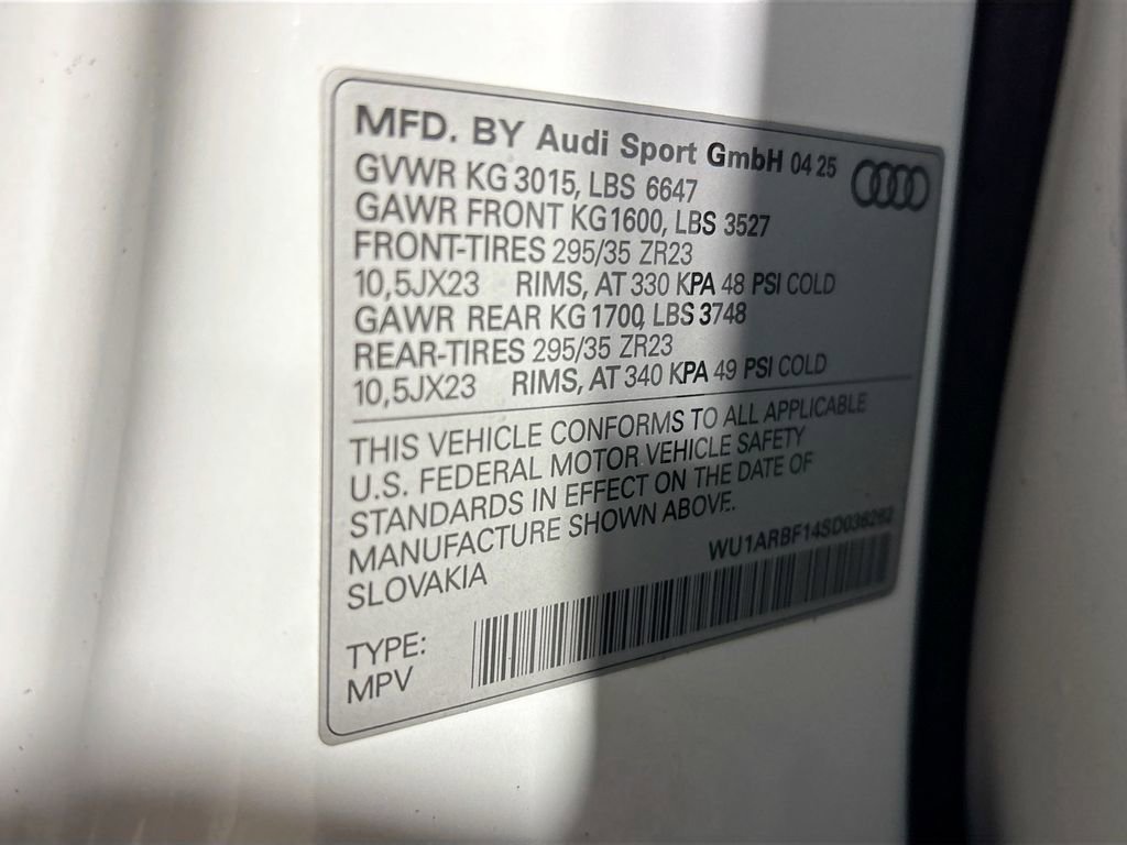 Used 2025 Audi RS Q8 performance image 26