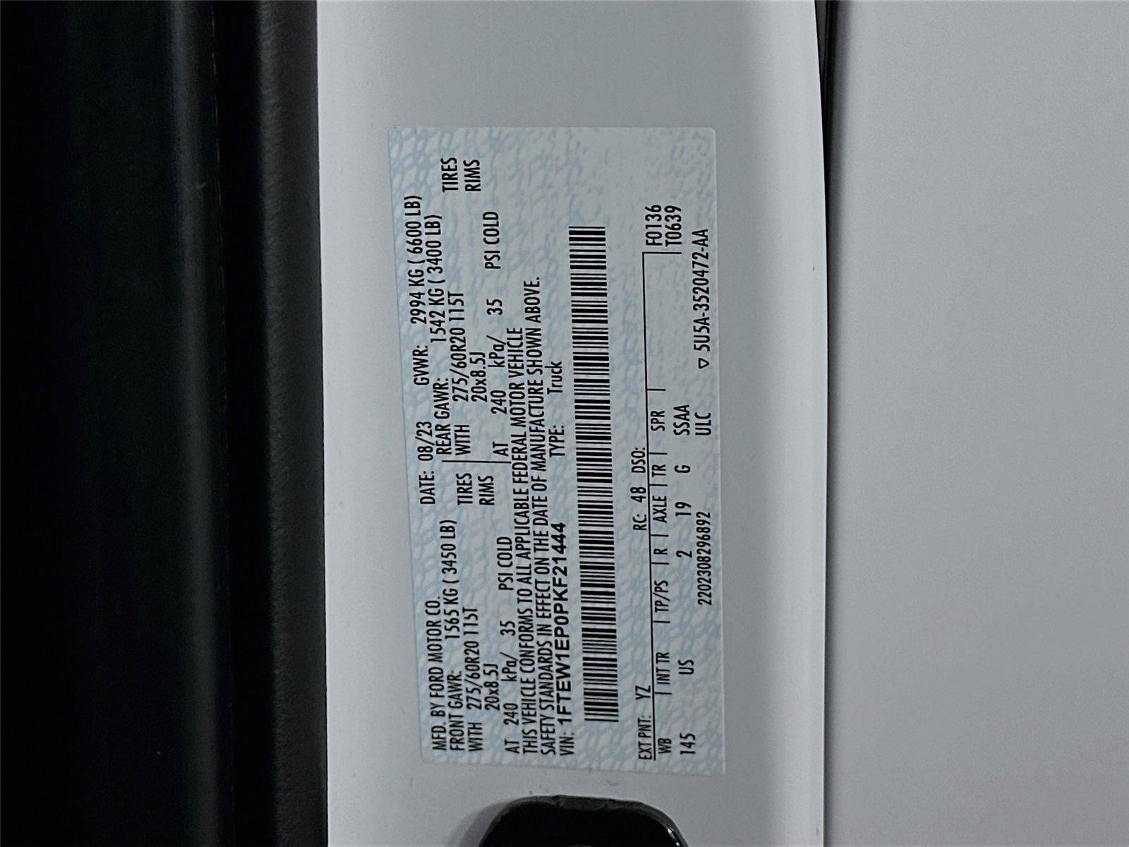 Used 2023 Ford F150 XLT w/ Equipment Group 302A High AWD/4WD image 23