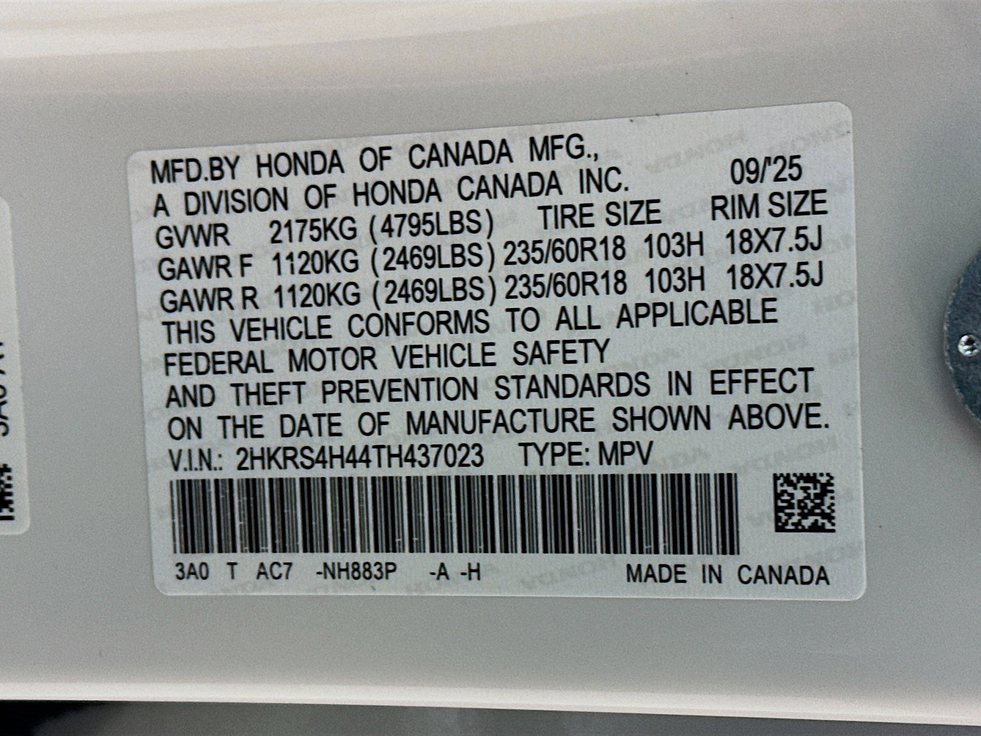 New 2026 Honda CR-V EX image 30