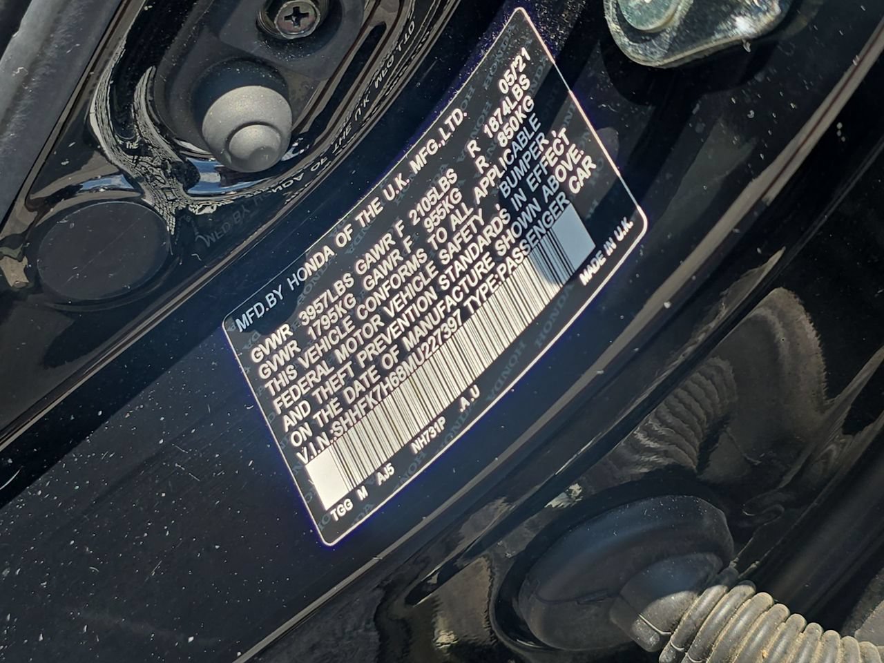 Used 2021 Honda Civic EX image 35
