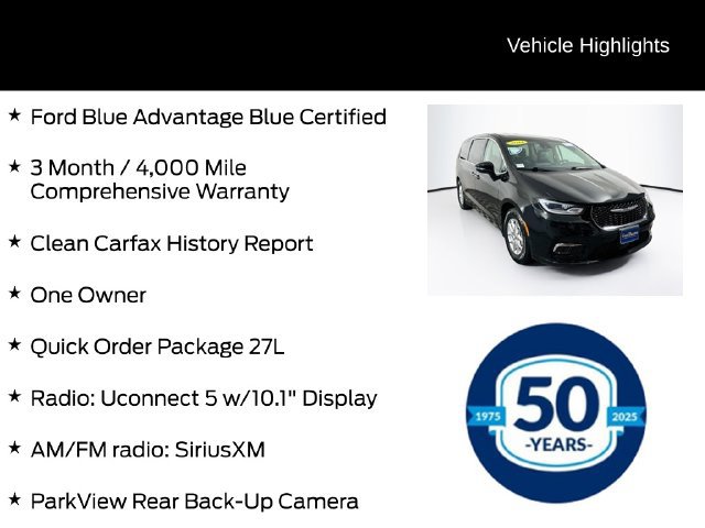 Used 2024 Chrysler Pacifica Touring-L FWD image 6