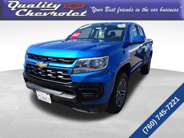 Used 2021 Chevrolet Colorado W/T w/ Custom Special Edition RWD image 1