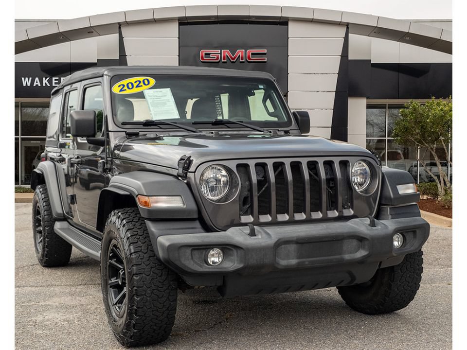 Used 2020 Jeep Wrangler Unlimited Sport AWD/4WD video 1