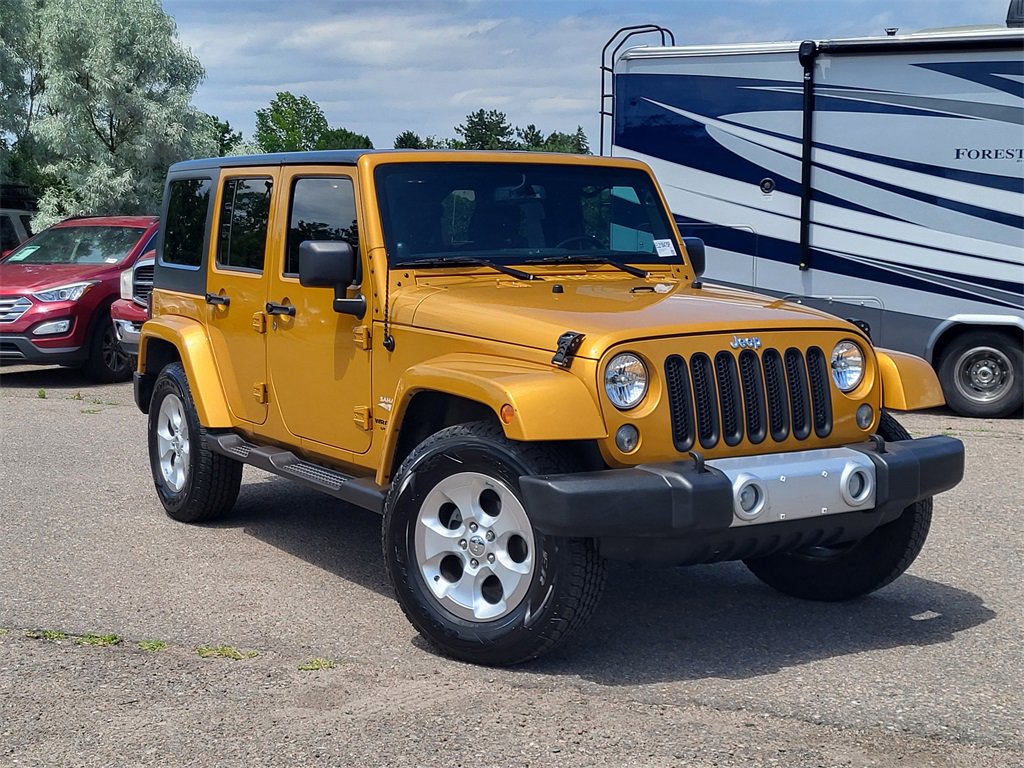 Used 2014 Jeep Wrangler Unlimited Sahara w/ Connectivity Group image 2