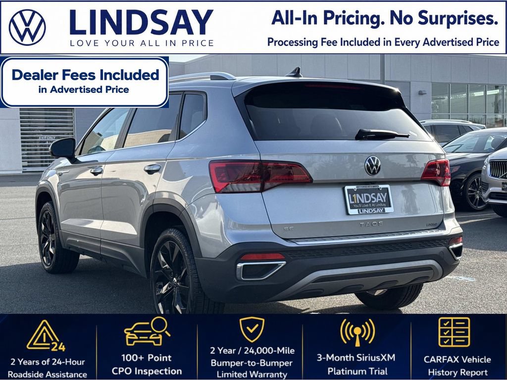Certified 2023 Volkswagen Taos SE w/ Panoramic Sunroof Package FWD image 5