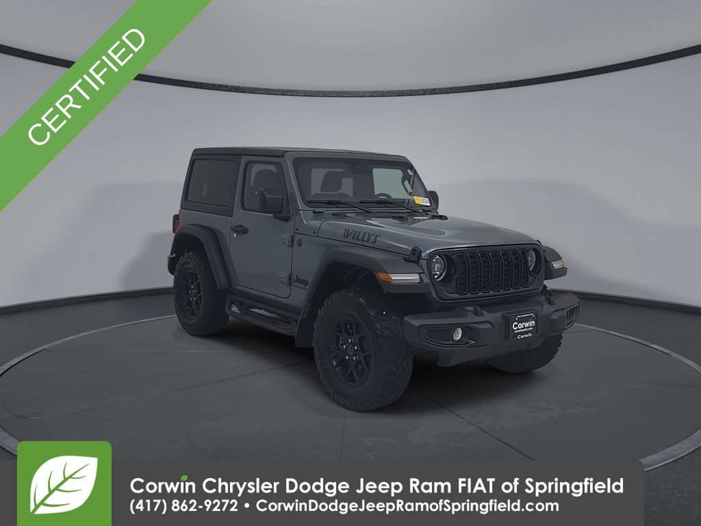 Certified 2024 Jeep Wrangler Sport AWD/4WD image 5