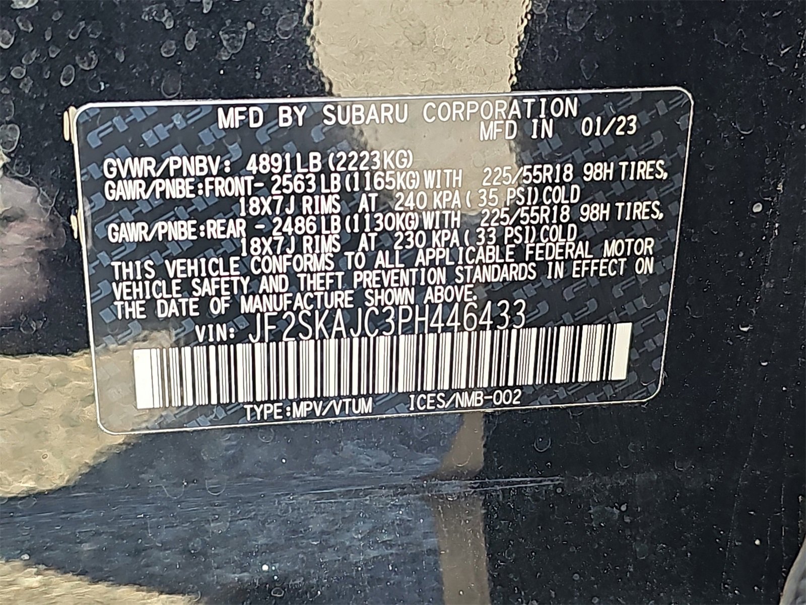 Certified 2023 Subaru Forester Sport image 14