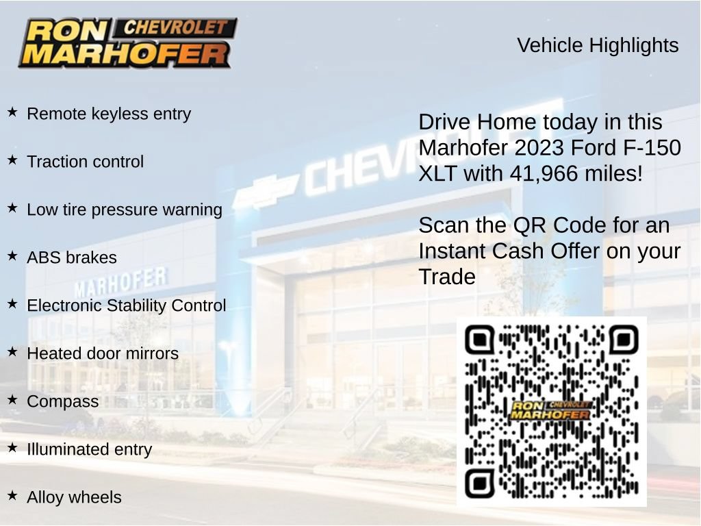 Used 2023 Ford F150 XLT w/ Max Trailer Tow Package AWD/4WD image 14