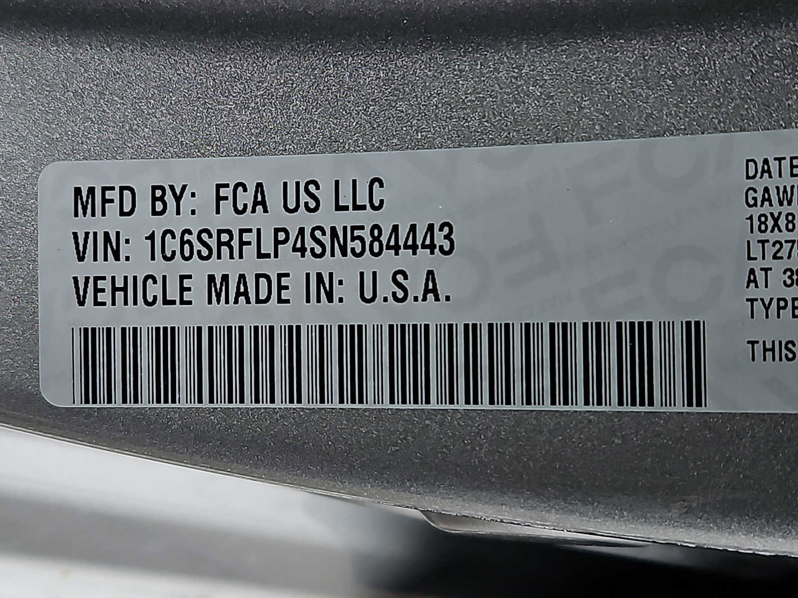 Used 2025 RAM 1500 Rebel w/ Rebel Level 1 Equipment Group image 27