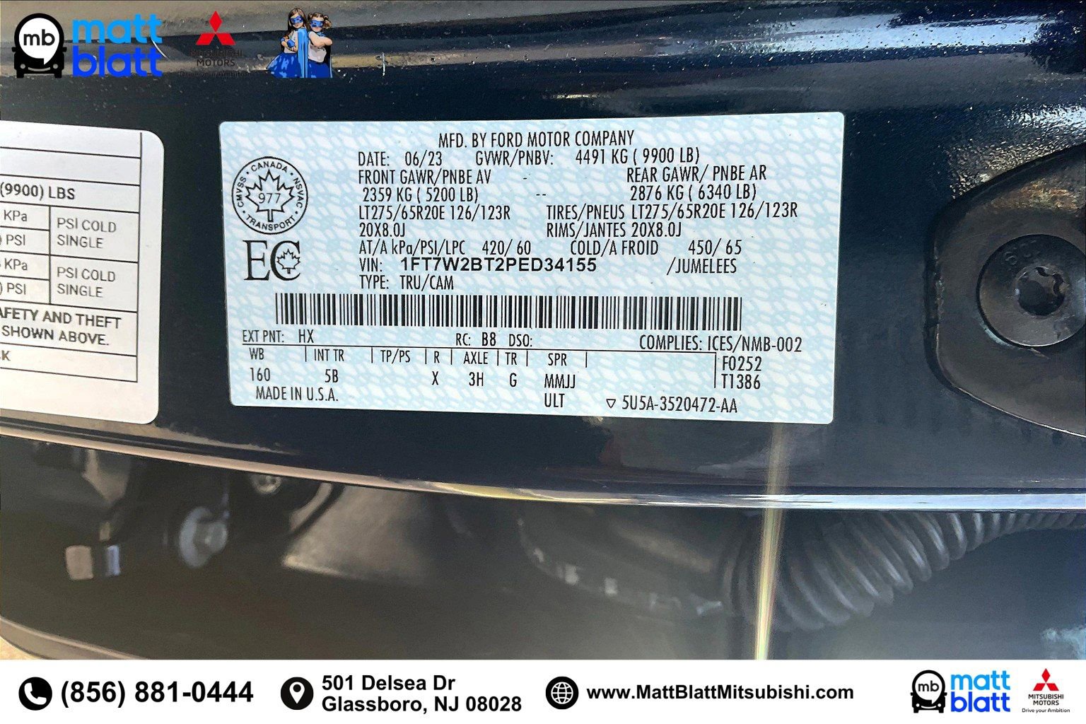 Used 2023 Ford F250 Lariat w/ Chrome Package image 35